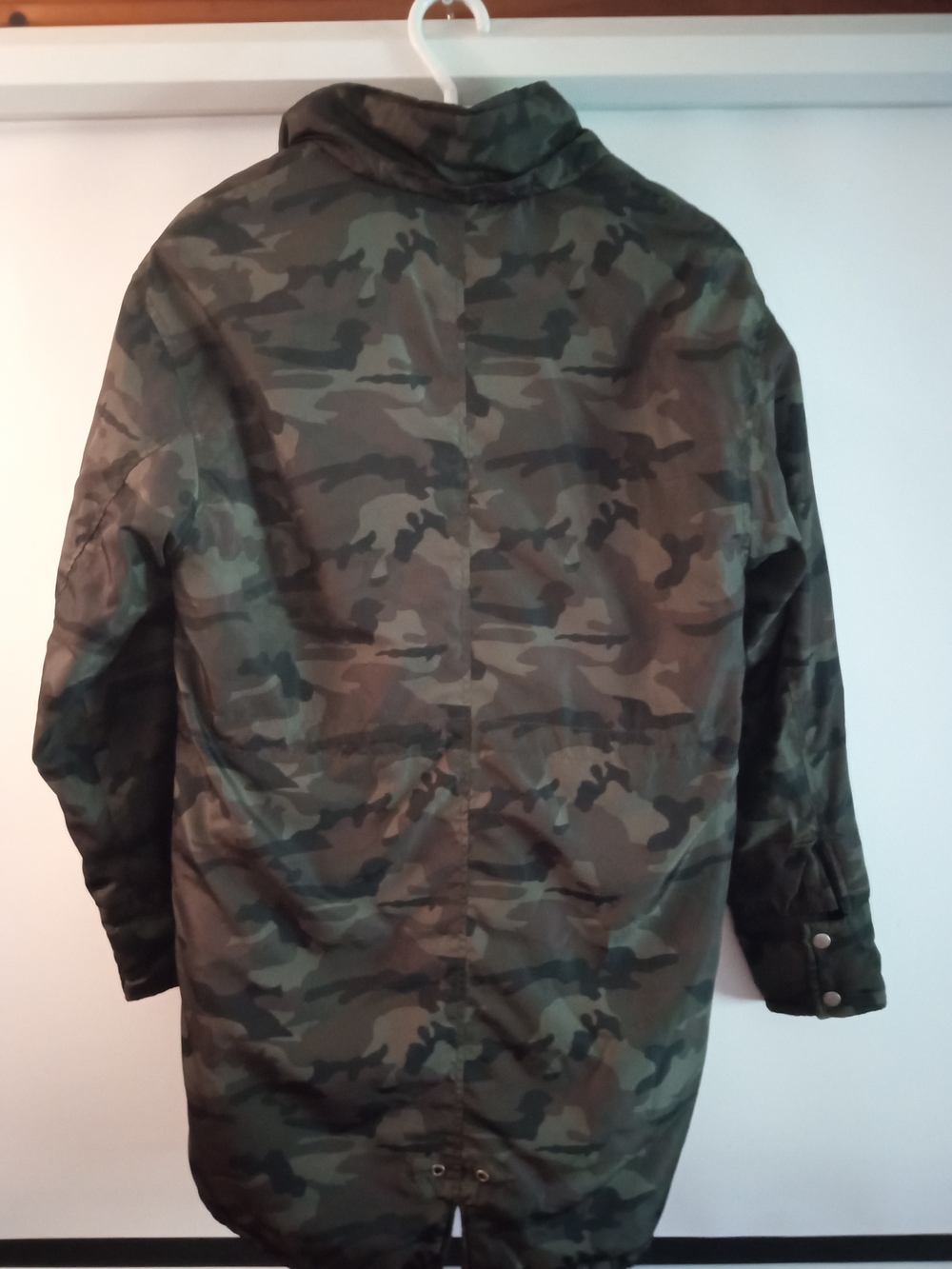 Men's Camo Field Jacket - Green Camouflage - Picture 5 of 6